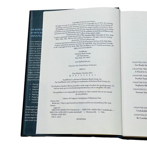 10/$25🦋 Break Out! by Joel Osteen - Picture 7 of 12